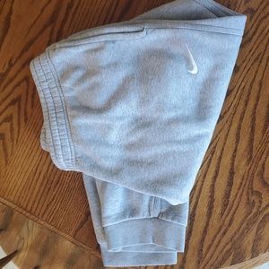 Nike joggers gray sz XL